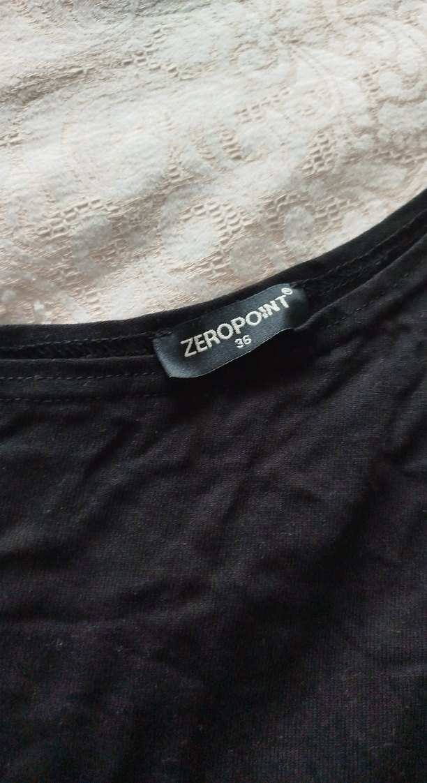 Siyah uzun kollu elbise - Görsel 3