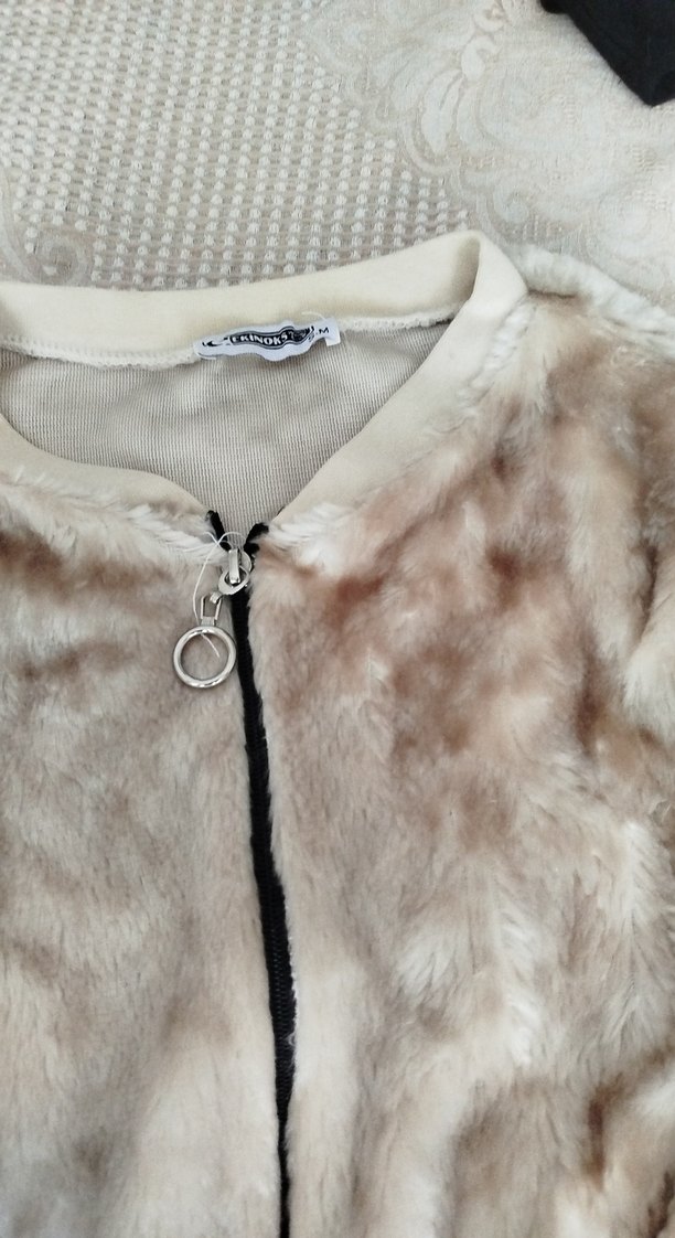 Kürk Detaylı Kısa hırka - Görsel 5