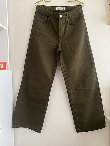 Haki Wide Leg Mudo Jean