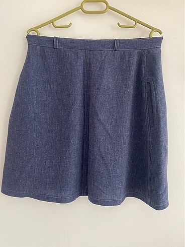 American Vintage Düğmeli Mini Etek