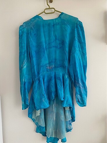 38 Beden Vintage İpek Bluz