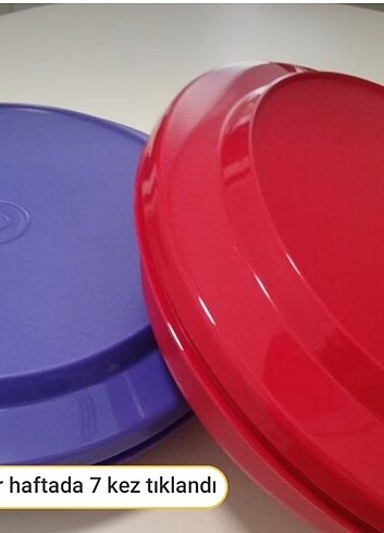 Tupperware Tupperware saklama kapları 