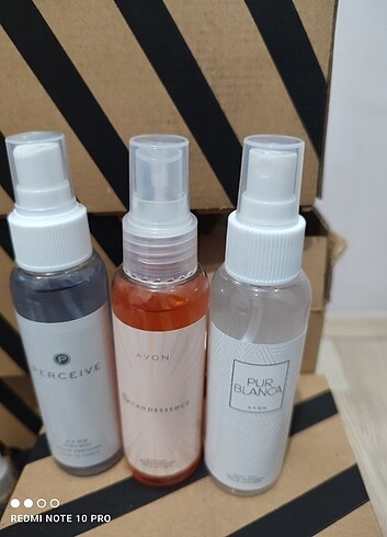 Avon vücut spreyi