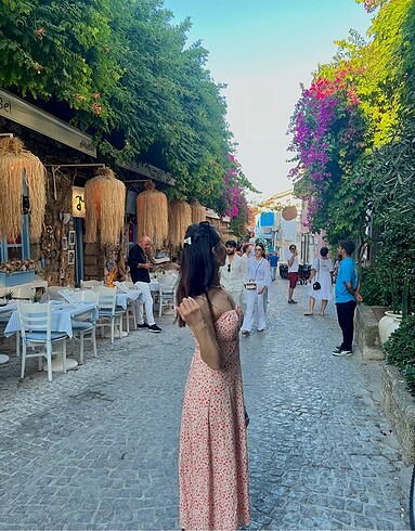 Zara Çiçekli elbise