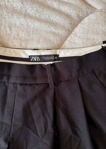 s Beden siyah Renk Siyah Pilili Mini Etek
