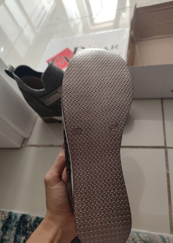 Gizli topuk spor ayakkabı  - Görsel 5