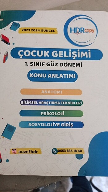 AUZEF çocuk gelişimi 