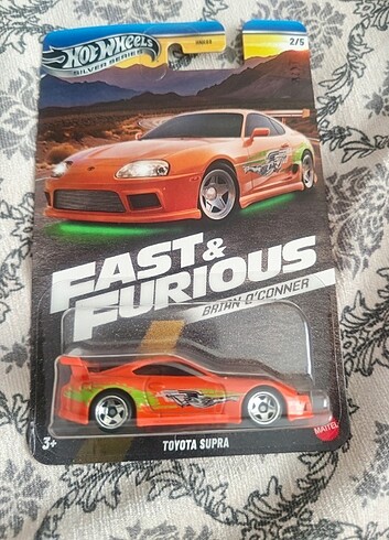 Hot wheels brian supra turuncu