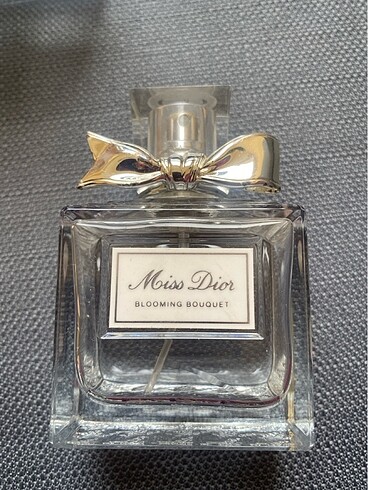 Miss dior orjinal boş parfüm şişesi
