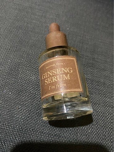 Geumsan korea boş gınseng serum şişesi