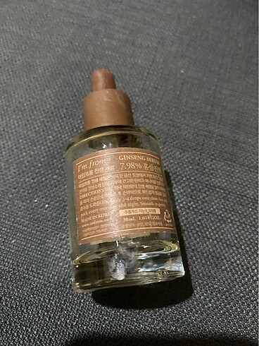 Diğer Geumsan korea boş gınseng serum şişesi