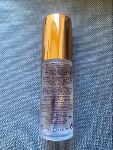 Yves Saint Laurent Charlotte Tılbury boş makyaj sabitleyici şişesi 34ml