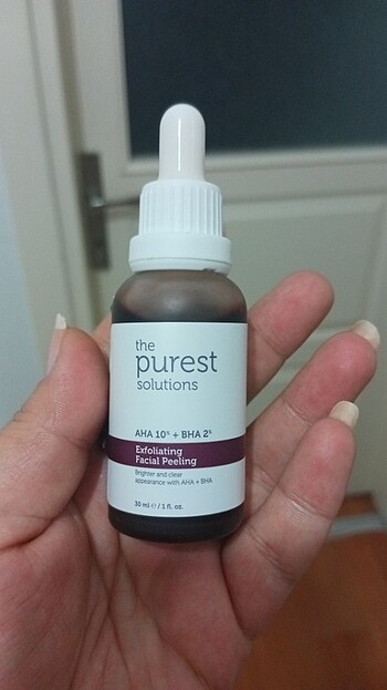 The purest aha bha serum