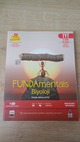 FUNDAmentas Tyt Biyoloji Konu Anlatım/ Soru Bankası