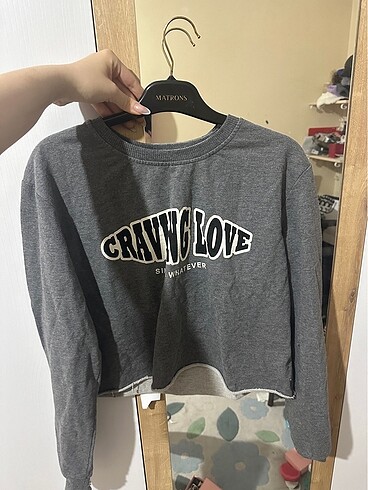 Pull&Bear Crop Sweat
