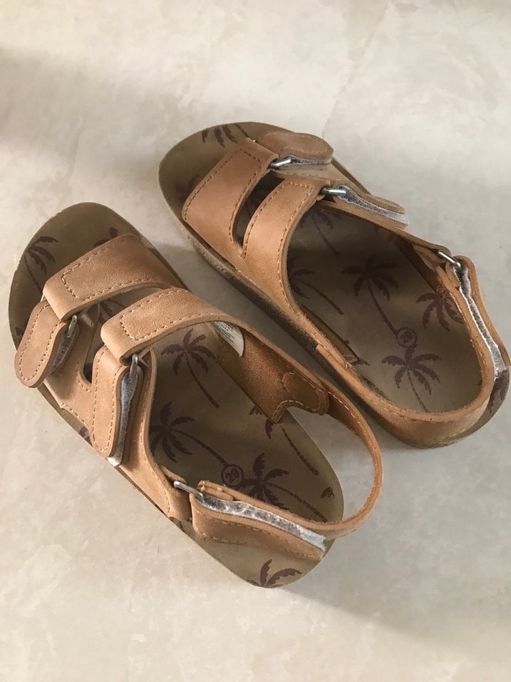 Süet Çocuk Sandalet - Görsel 3