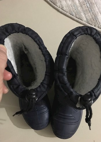 Kürklü Lacivert Erkek Çocuk Botu - Görsel 5