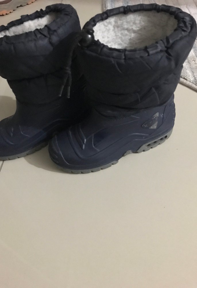 Kürklü Lacivert Erkek Çocuk Botu - Görsel 3