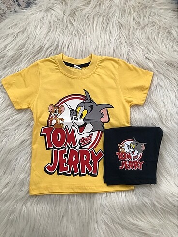 Tom & jerry erkek çocuk t-shirt