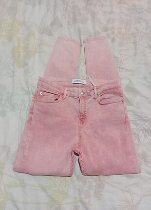 Zara Premium Collection Pembe Skinny Jean