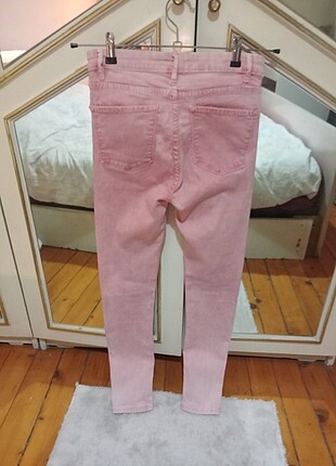 s Beden pembe Renk Zara Premium Collection Pembe Skinny Jean