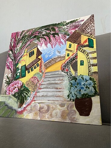 Beden Yağlıboya.akrilik.karakalem.tablo.tuval 50x50