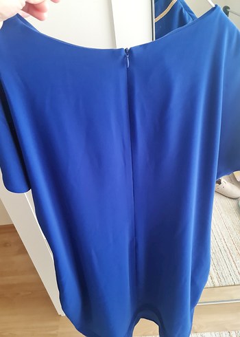 mavi etiketli elbıse - Görsel 4