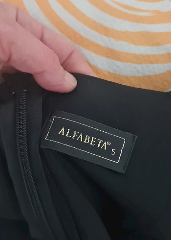 Siyah Payetli abiye - Görsel 5