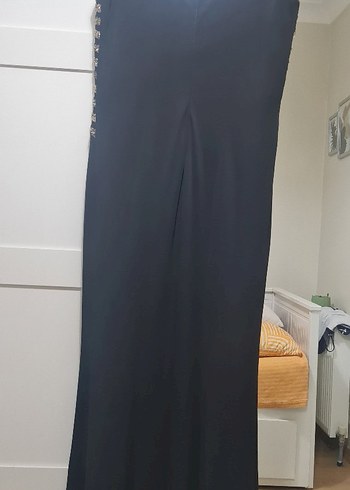 Siyah Payetli abiye - Görsel 4