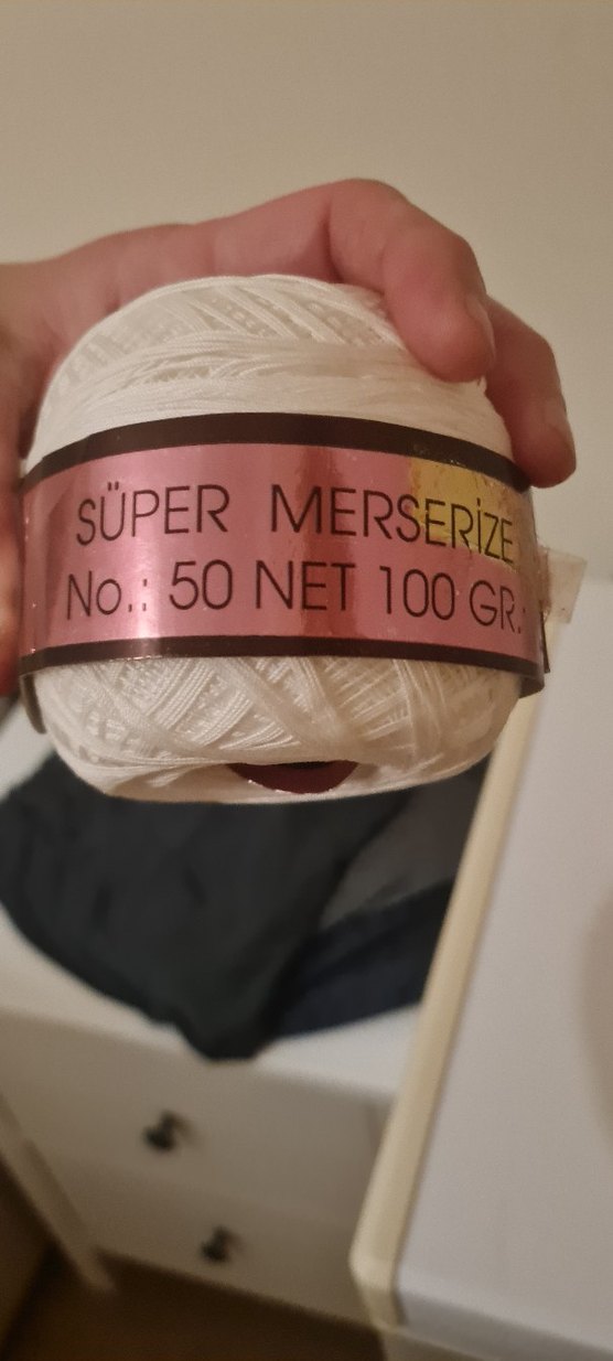 Beyaz El İşi İpi Seti - Görsel 4