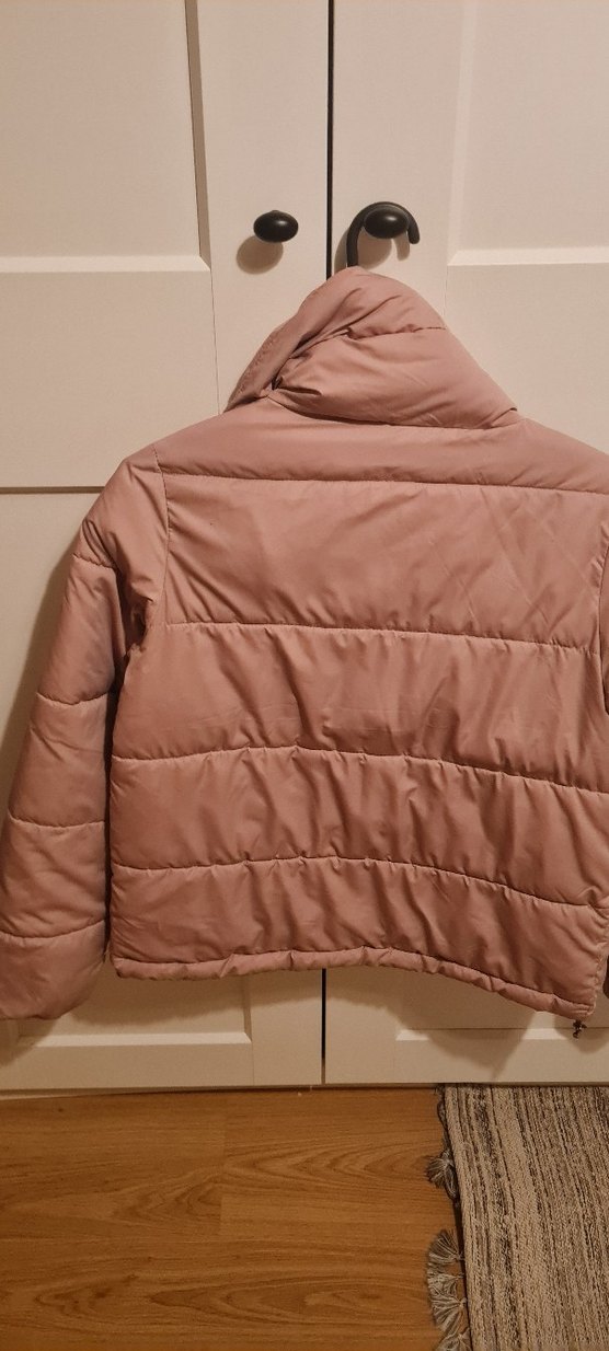 Bej Fermuarlı Kadın Mont - Görsel 4