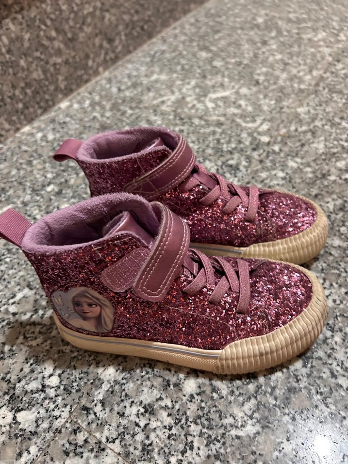 Pembe Parlak Kız Spor Ayakkabı - Görsel 3