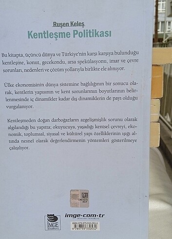 Kentleşme Politikası Ruşen Keleş