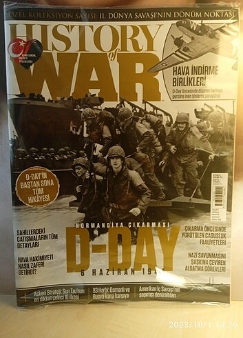 History of War Dergisi Mart Nisan Mayıs 2023 