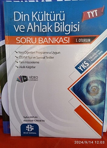 Din Kültürü ve Ahlak Bilgisi Soru Bankası TYT 