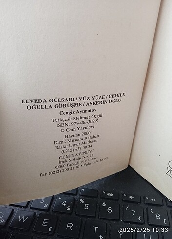 Cengiz Aytmatov Bütün Eserleri Cilt 1