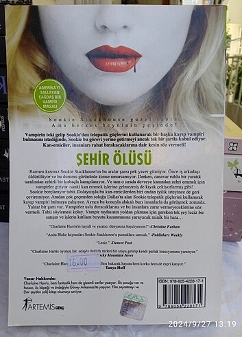 Beden Şehir Ölüsü Charlaine Harris Bir Güneyli Vampir-Sookie Stackhous