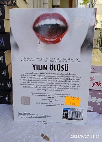 Beden Yılın Ölüsü Charlaine Harris Bir Güneyli Vampir-Sookie Stackhous