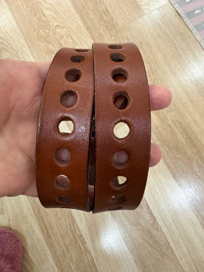 YARGICI Kahverengi Deri Tokalı Kadın Kemer - Görsel 5