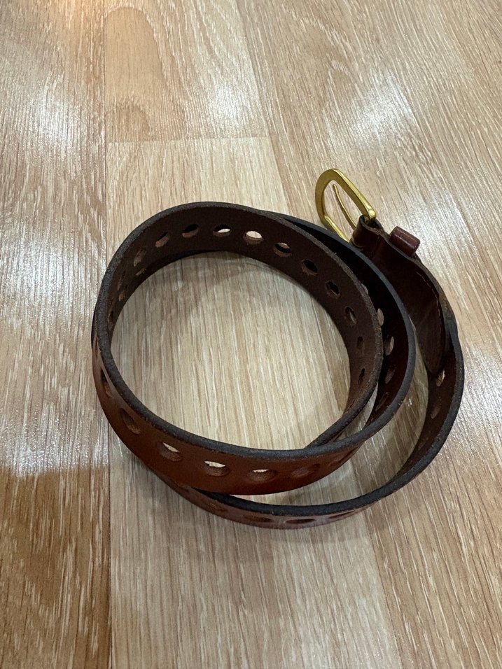 YARGICI Kahverengi Deri Tokalı Kadın Kemer - Görsel 3