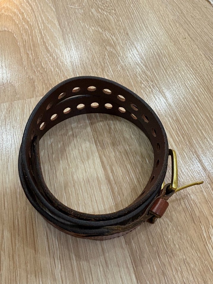 YARGICI Kahverengi Deri Tokalı Kadın Kemer - Görsel 4