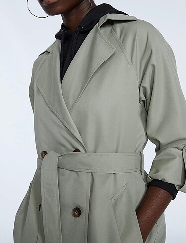 xs Beden Stradivarius Trench coat