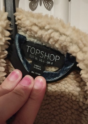 Kürk Detaylı Kolsuz Kot Yelek - Görsel 3