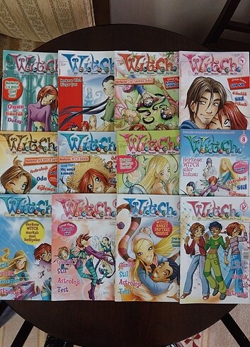  Beden Renk 37 Sayılık Witch Dergi Koleksiyonu