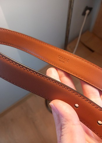 Kahverengi Deri Kadın Kemer Tokalı - Görsel 7