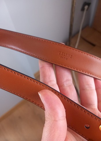 Kahverengi Deri Kadın Kemer Tokalı - Görsel 3