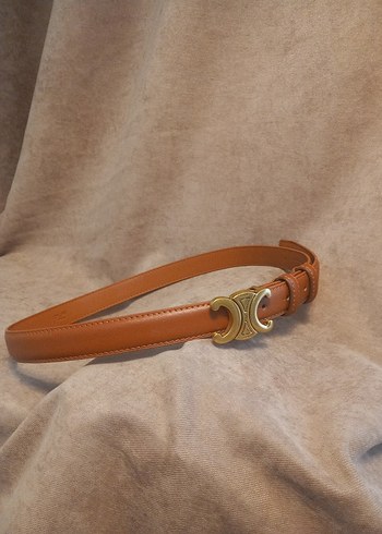 Bej Deri Kadın Kemer - Görsel 3