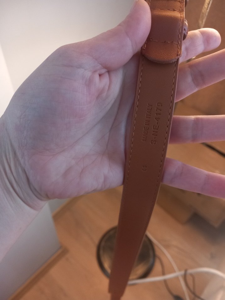 Bej Deri Kadın Kemer - Görsel 4