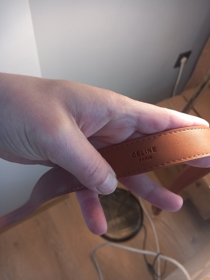 Bej Deri Kadın Kemer - Görsel 5