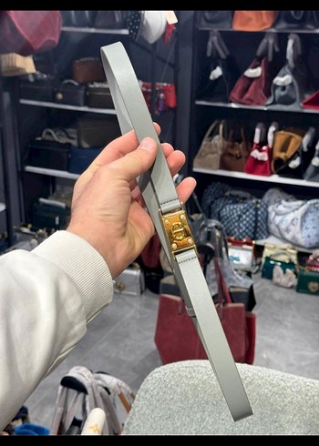 Kadın Çok Renkli Deri Kemer - Görsel 3